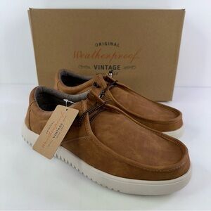 Weatherproof Vintage Men's Ollie Shoes Lace-Up Brown 11M New